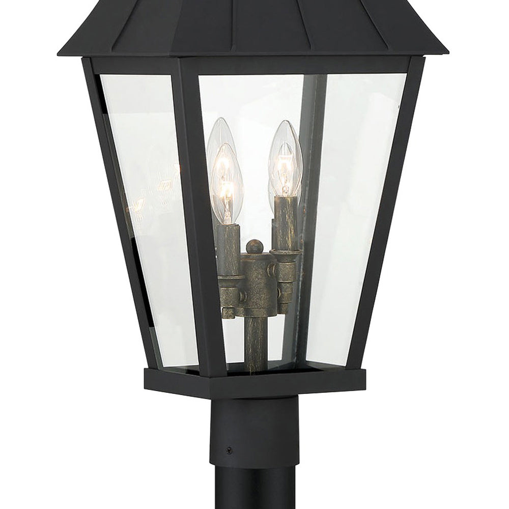 Chateau Grande Outdoor Post Light in Detail.