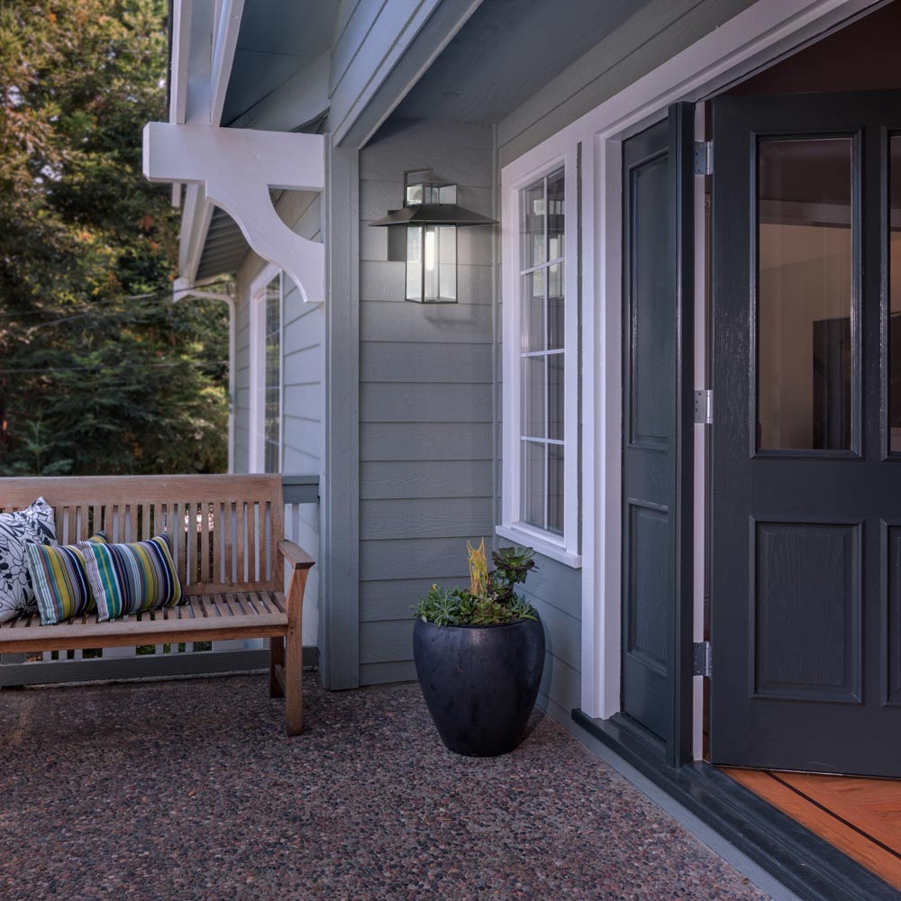 Danforth Park Outdoor Wall Light in Outside Area.