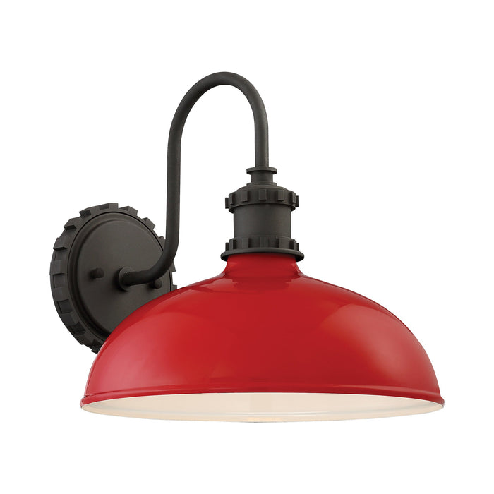 Escudilla Outdoor Wall Light in Red Gloss .