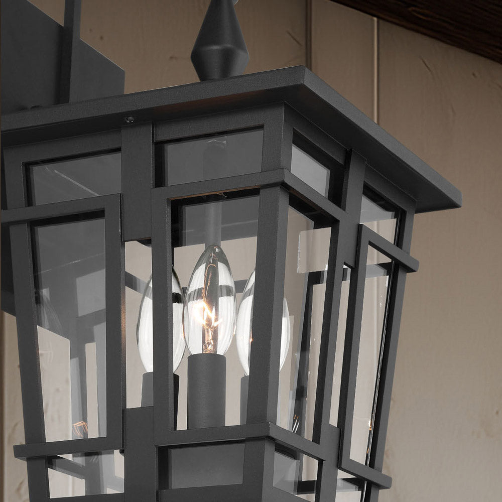 Fieldstone Outdoor Wall Light in Detail.