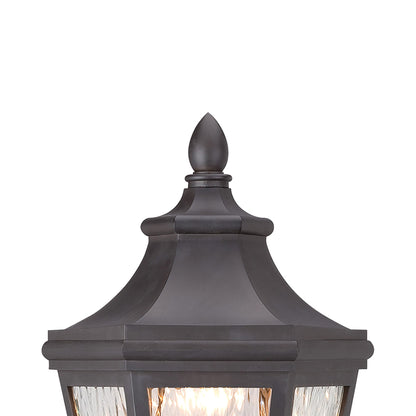 Hanford Pointe Outdoor LED Post Light in Detail.