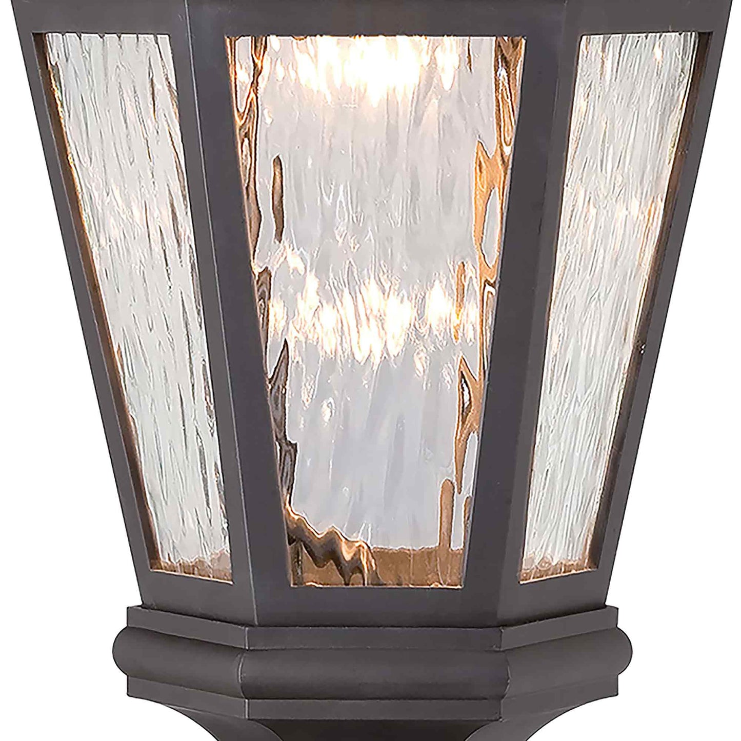 Hanford Pointe Outdoor LED Post Light in Detail.