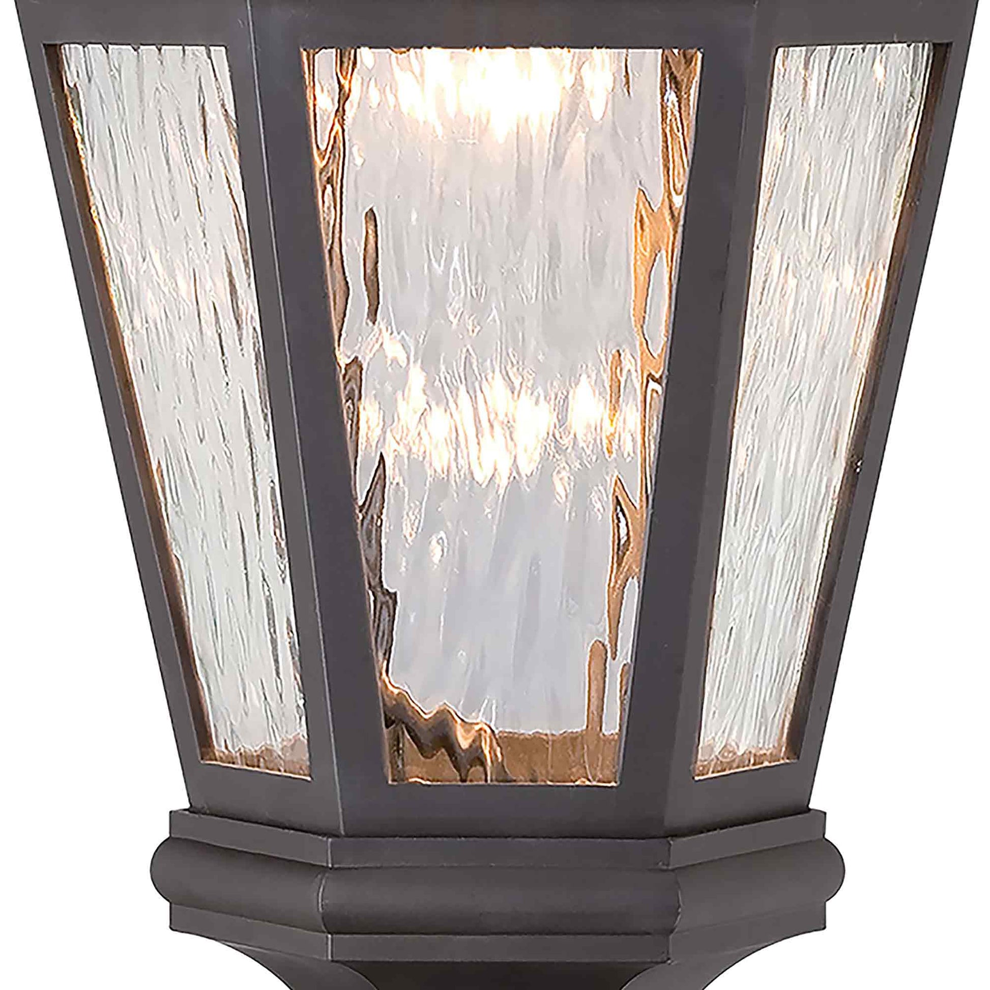 Hanford Pointe Outdoor LED Post Light in Detail.