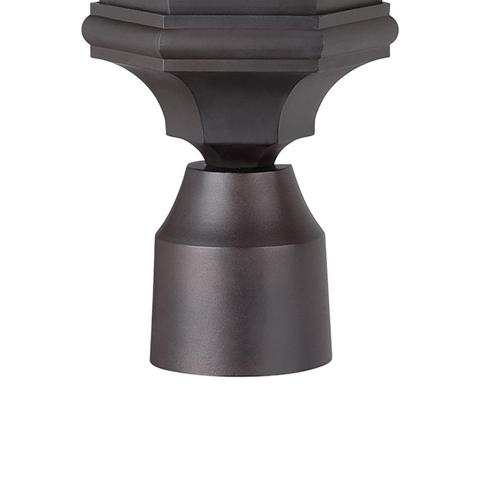 Hanford Pointe Outdoor LED Post Light in Detail.