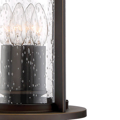 Highland Ridge Outdoor Post Light in Detail.