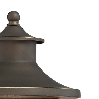 Highland Ridge Outdoor Wall Light in Detail.