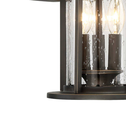 Highland Ridge Outdoor Wall Light in Detail.