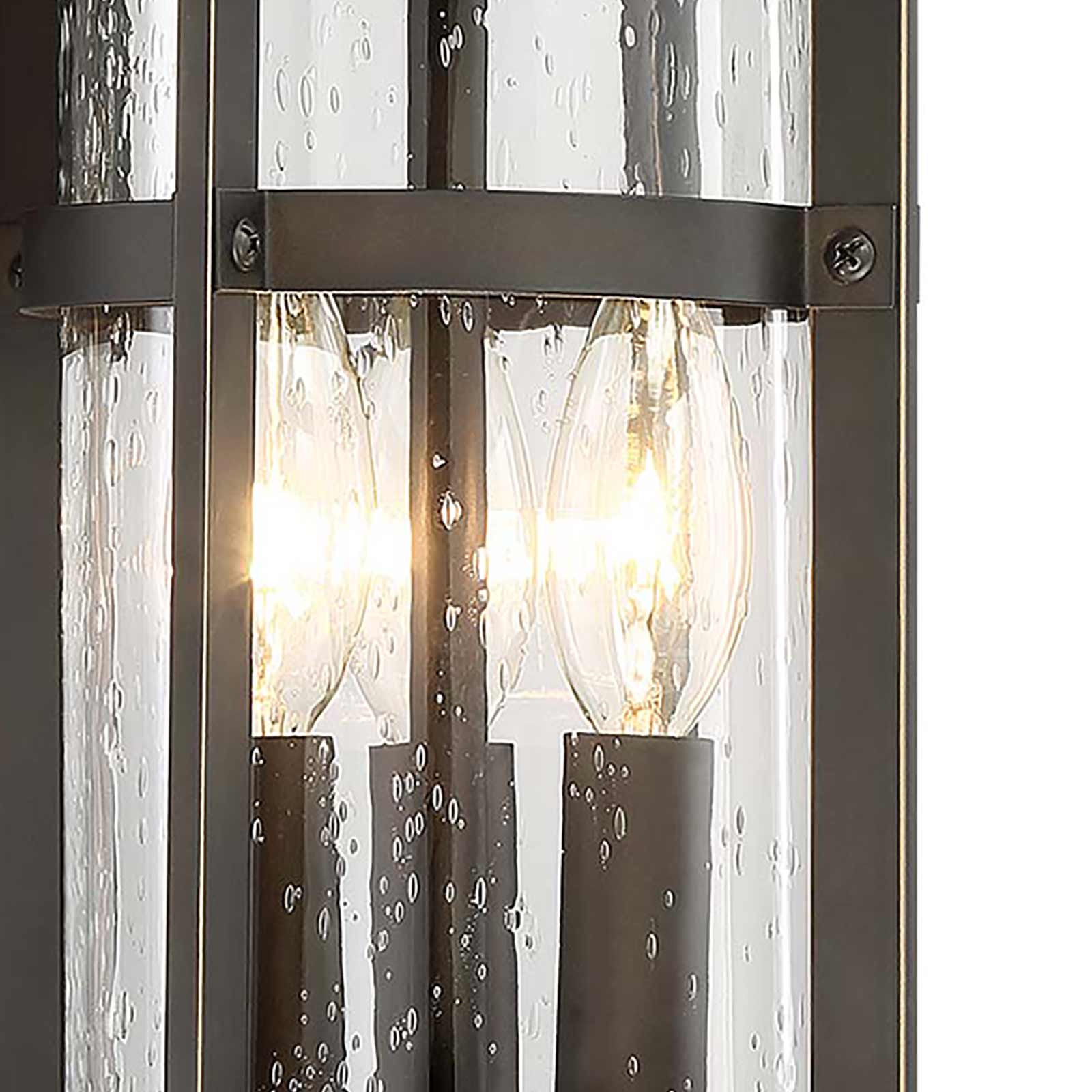 Highland Ridge Outdoor Wall Light in Detail.