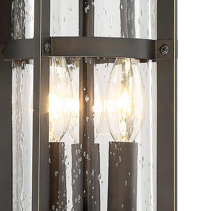 Highland Ridge Outdoor Wall Light in Detail.