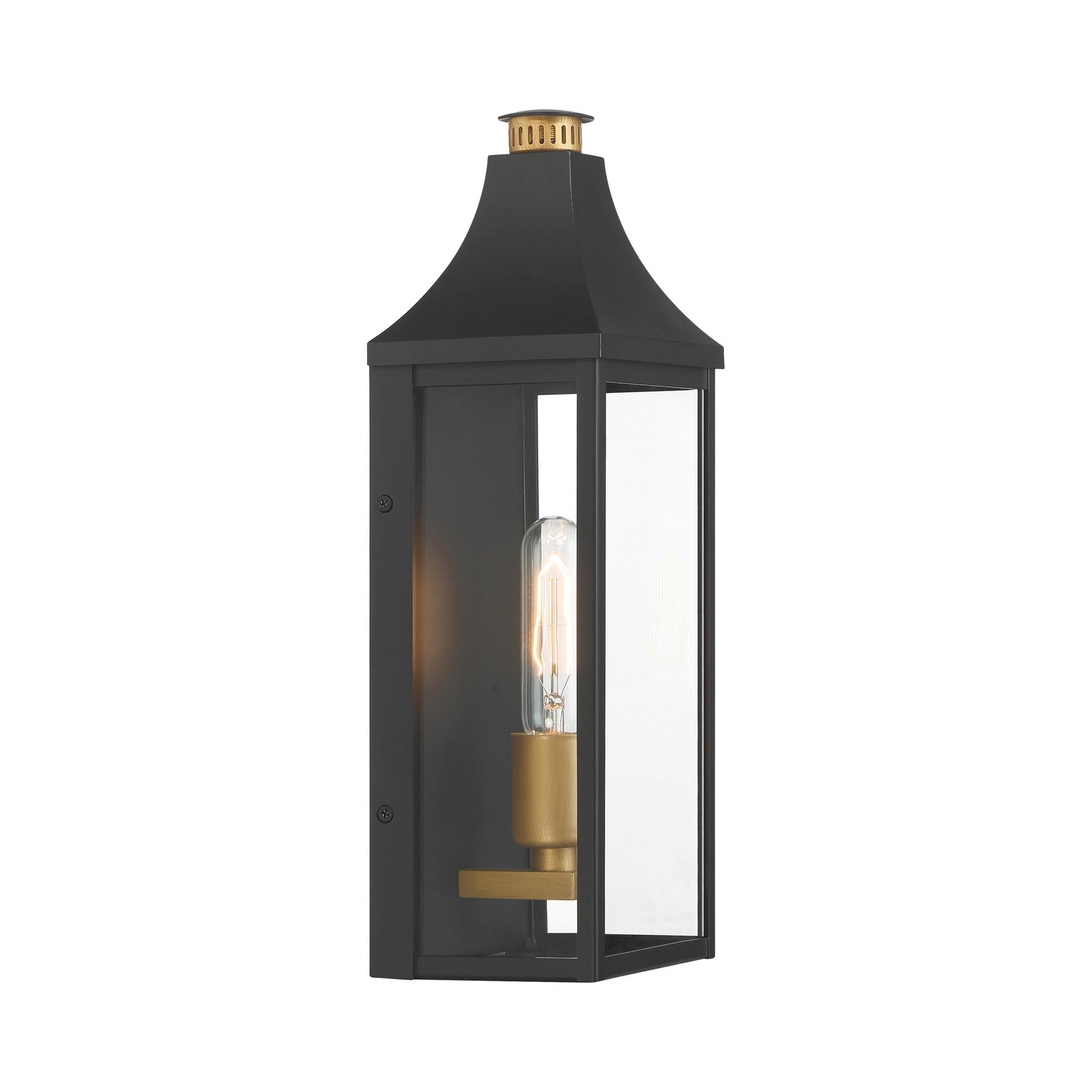 Hurstborne Single Outdoor Wall Light in Detail.