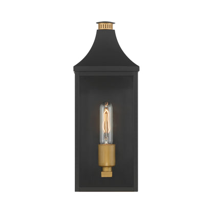 Hurstborne Single Outdoor Wall Light in Detail.