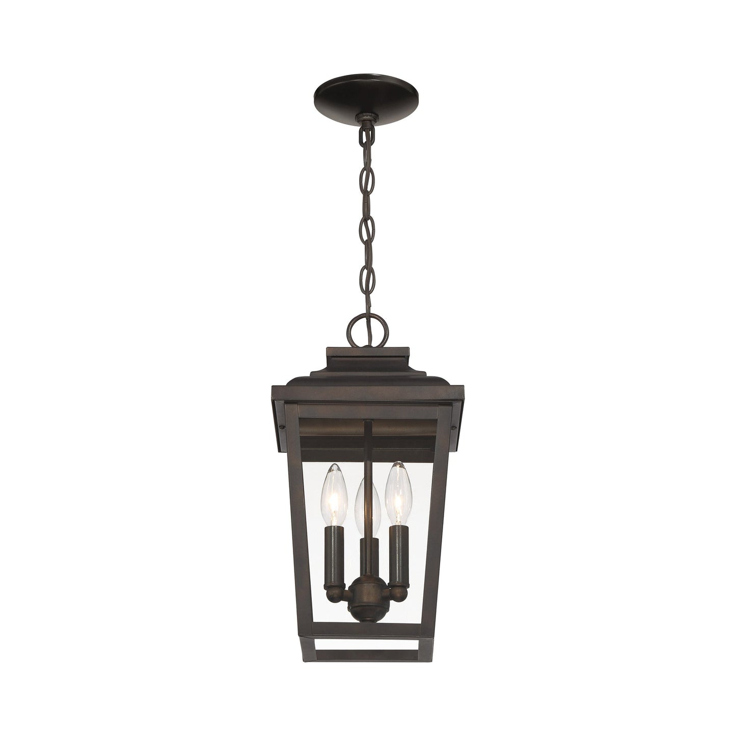 Irvington Manor Outdoor Pendant Light in Detail.