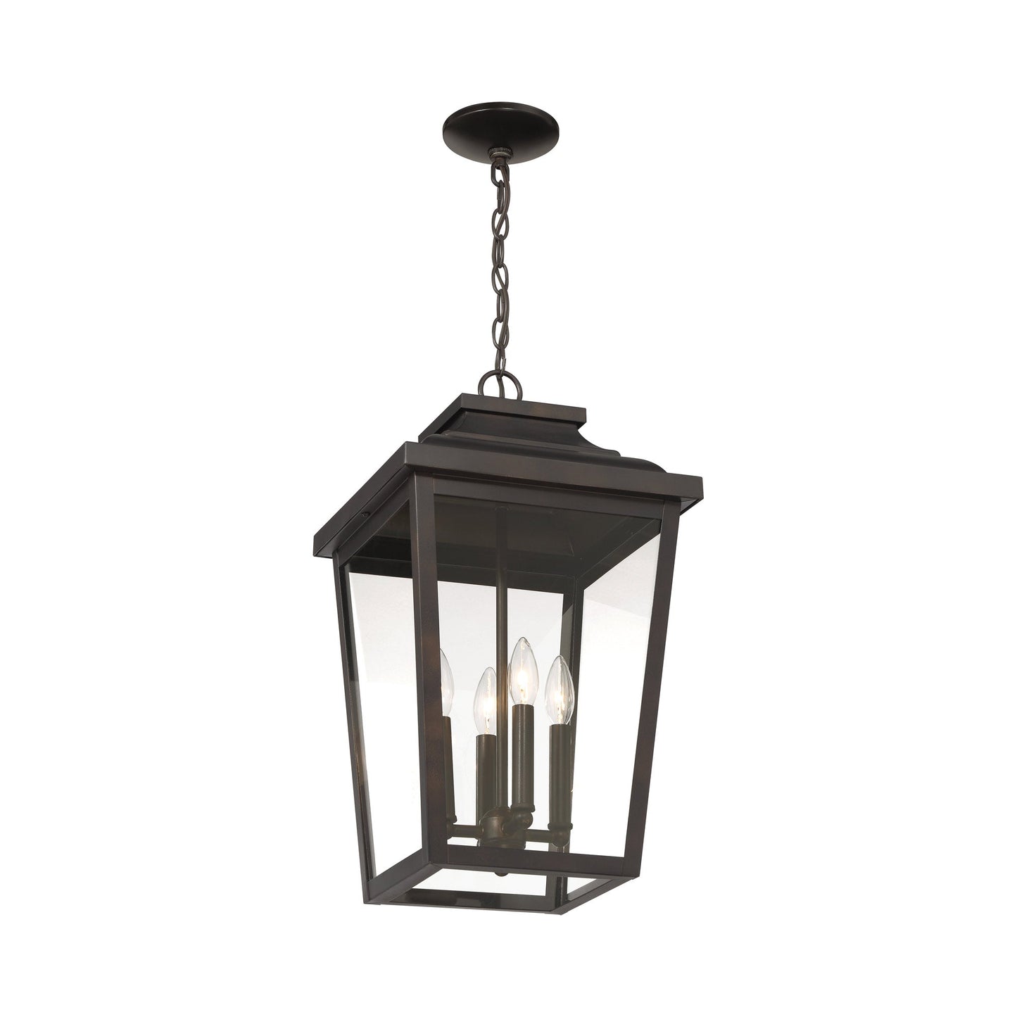 Irvington Manor Outdoor Pendant Light in Detail.