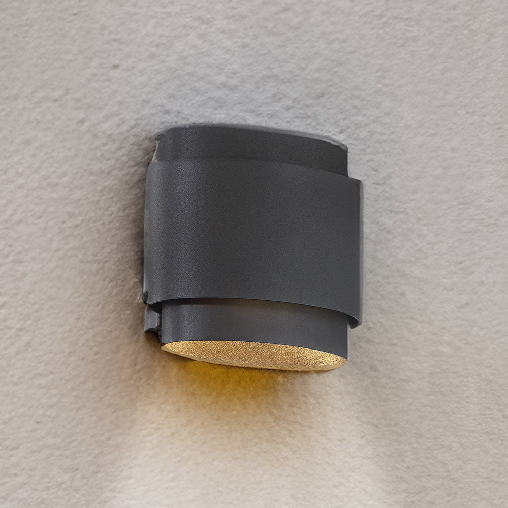 Lander Lane Outdoor LED Wall Light in Detail.