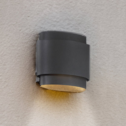Lander Lane Outdoor LED Wall Light in Detail.
