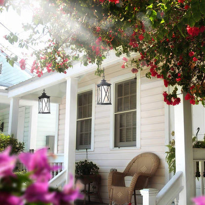 Lansdale Outdoor Pendant Light in Outside Area.