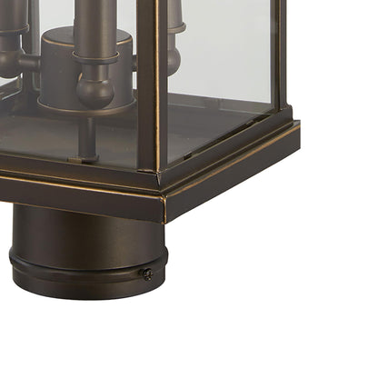 Mariner's Pointe Outdoor Post Light in Detail.