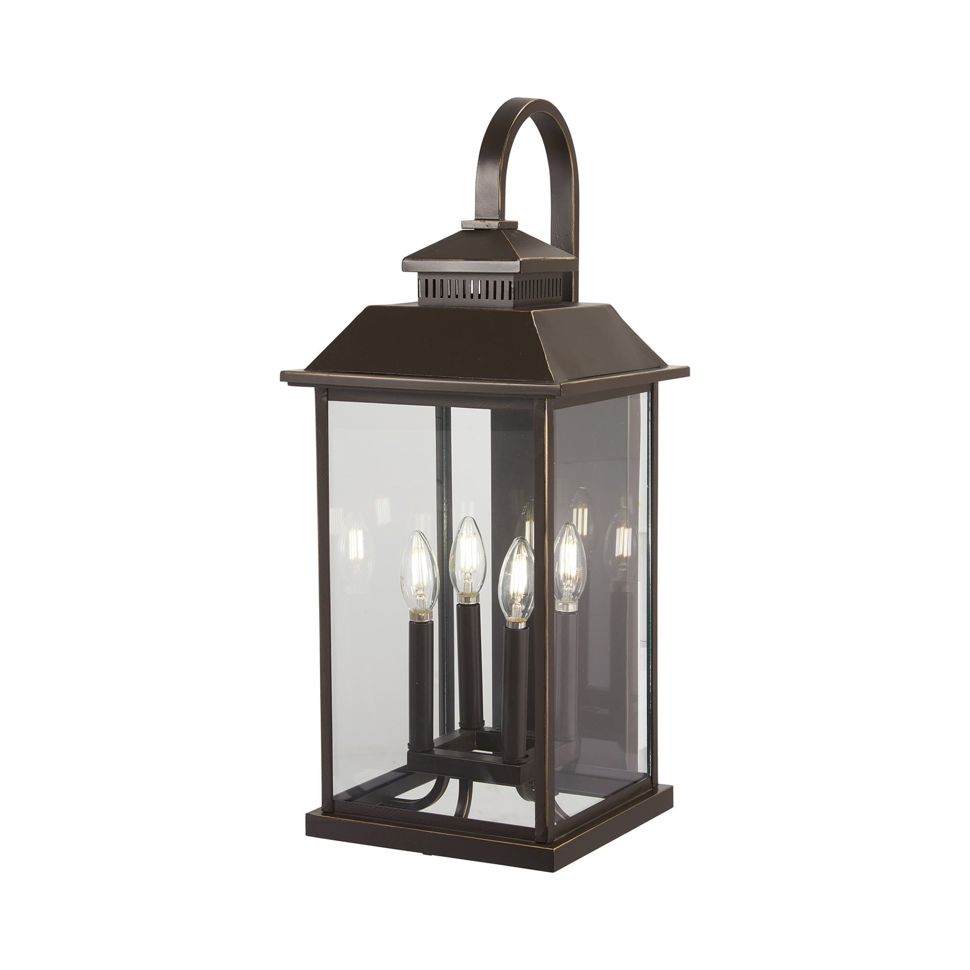 Miner's Loft Outdoor Wall Light in Large.