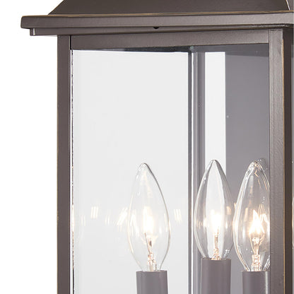 Miner's Loft Outdoor Wall Light in Detail.