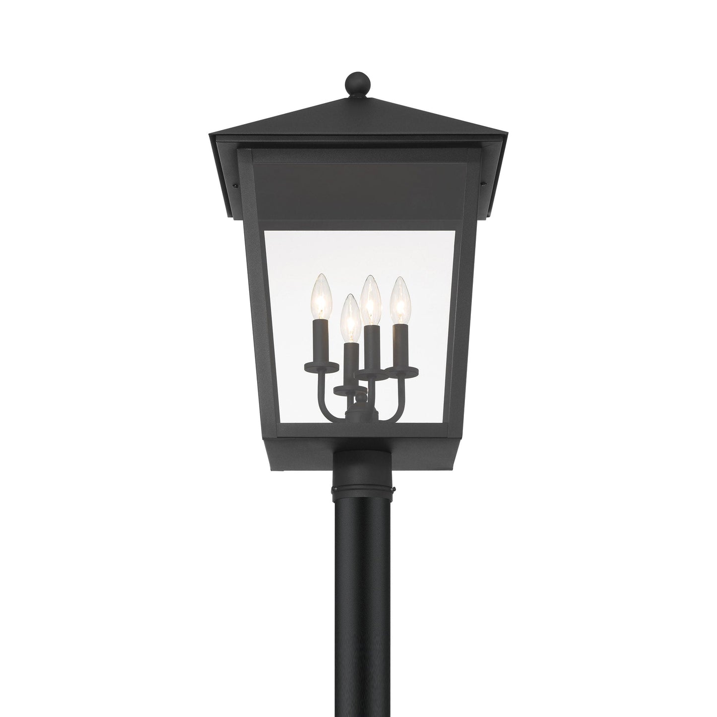 Noble Hill Outdoor Post Light in Detail.