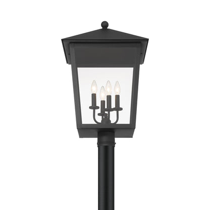 Noble Hill Outdoor Post Light in Detail.