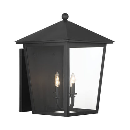 Noble Hill Outdoor Wall Light in Detail.