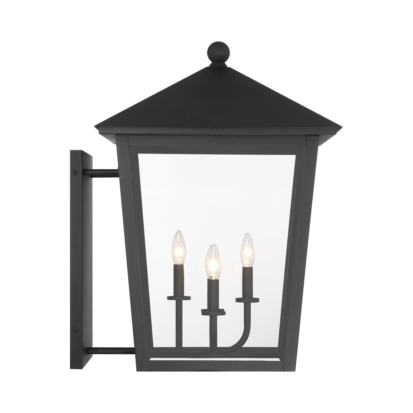 Noble Hill Outdoor Wall Light in Detail.