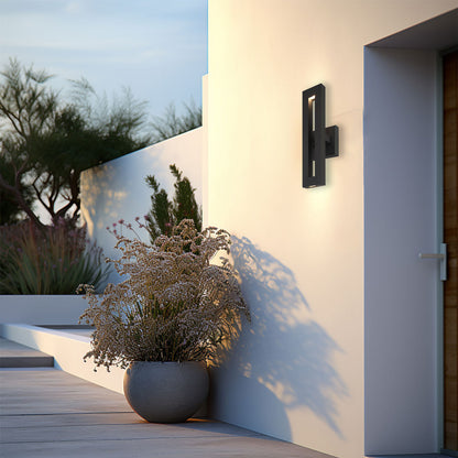 Paddock Outdoor LED Wall Light in Outside Area.
