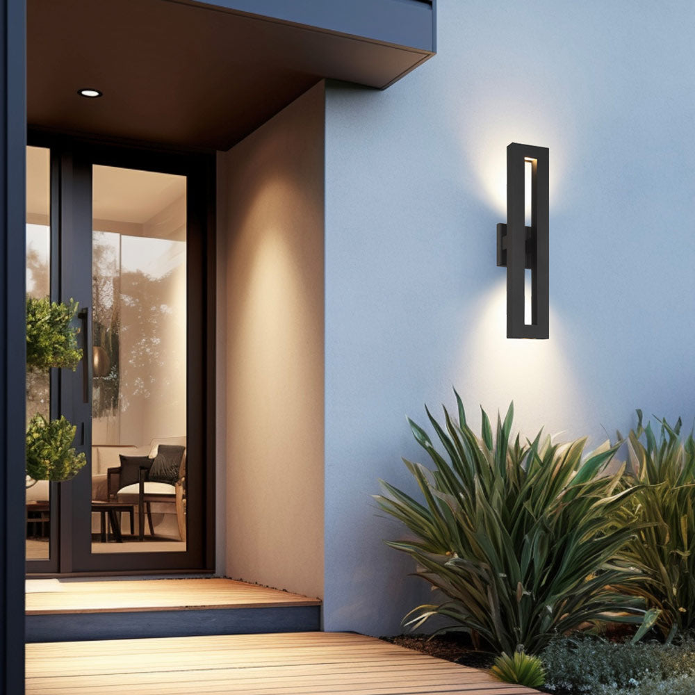 Paddock Outdoor LED Wall Light in Outside Area.