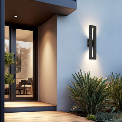 Paddock Outdoor LED Wall Light in Outside Area.