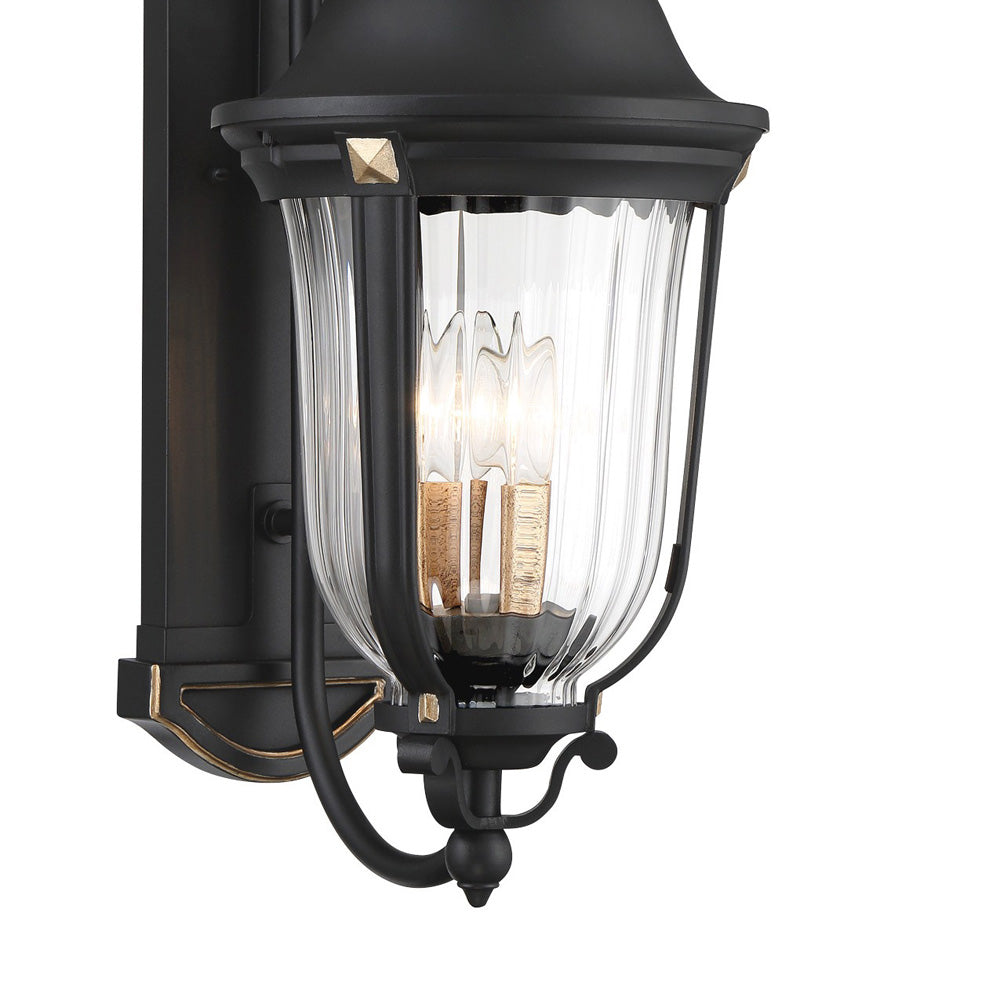 Peale Street Outdoor Wall Light in Detail.