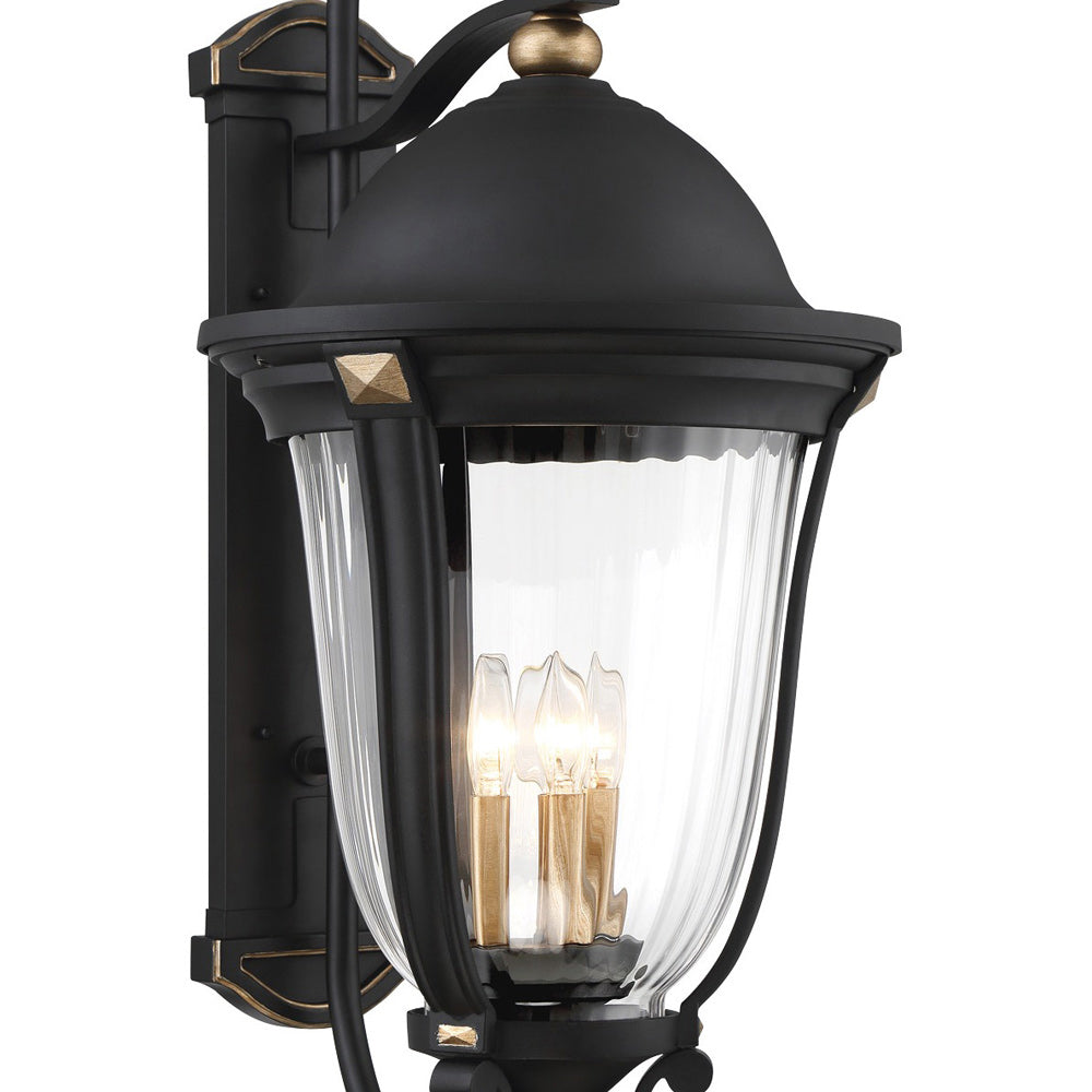 Peale Street Outdoor Wall Light in Detail.