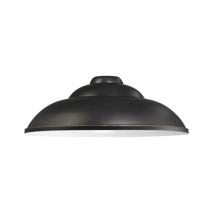 RLM 7985 Shade in Oil Rubbed Bronze/Matte Gold (18-Inch).