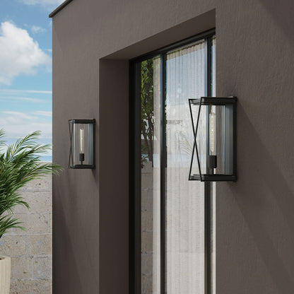 Rockhill Outdoor Wall Light in Outside Area.