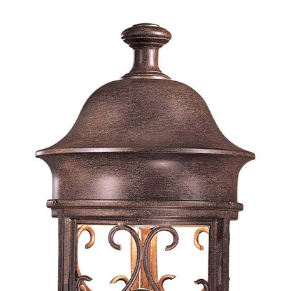 Sage Ridge Outdoor Post Light in Detail.