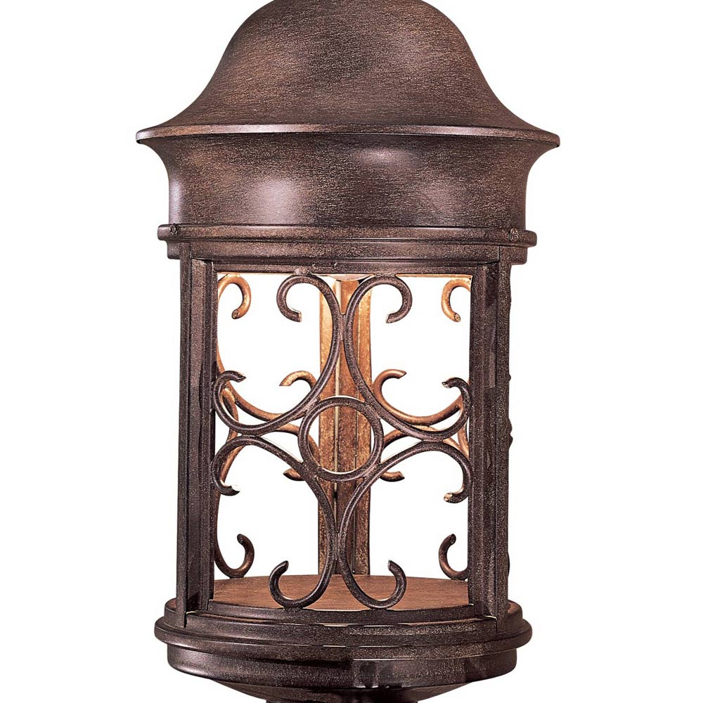 Sage Ridge Outdoor Post Light in Detail.