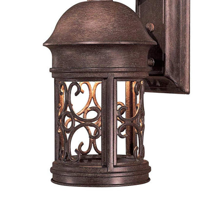 Sage Ridge Outdoor Wall Light in Detail.