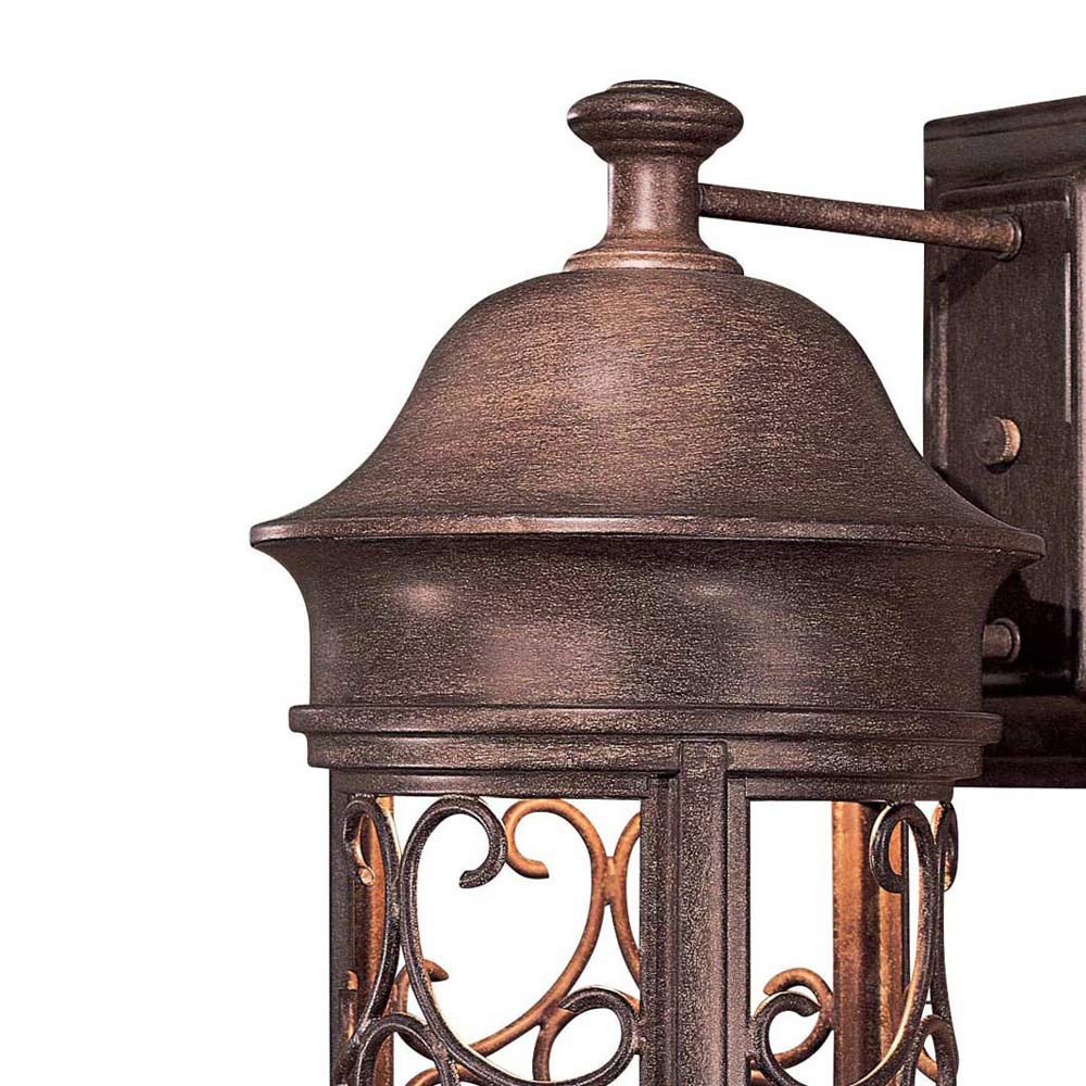 Sage Ridge Outdoor Wall Light in Detail.