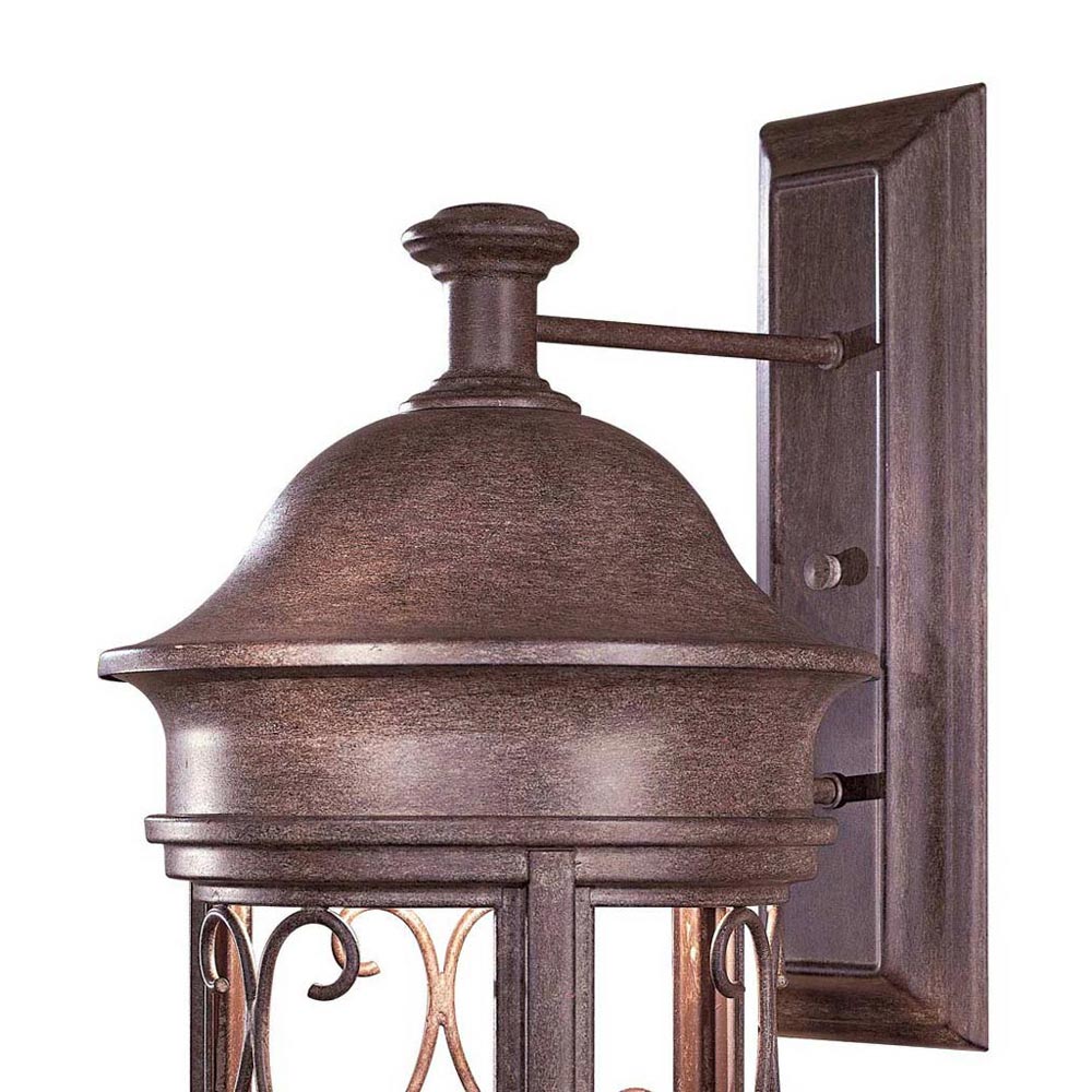 Sage Ridge Outdoor Wall Light in Detail.