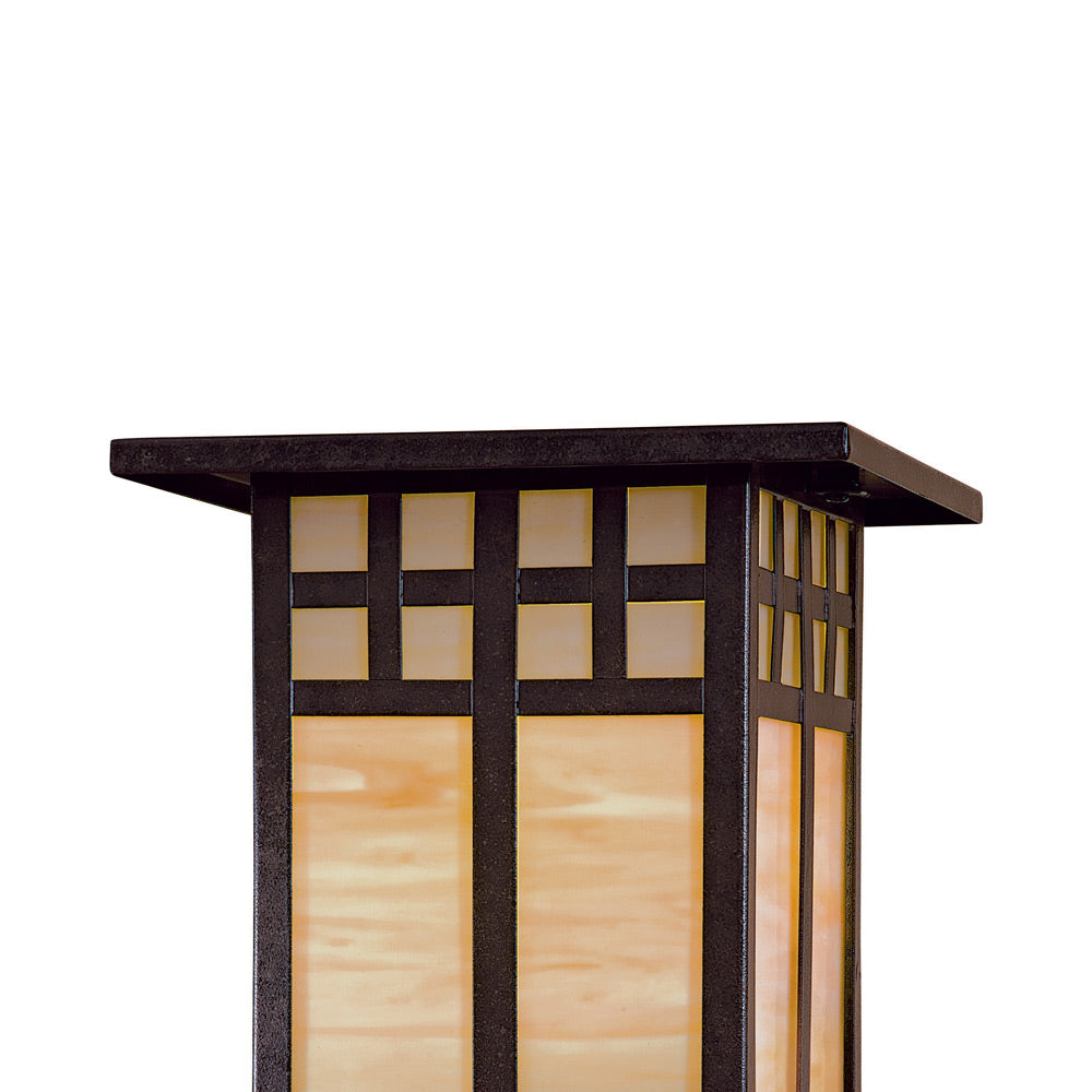 Scottsdale II Outdoor Post Light in Detail.