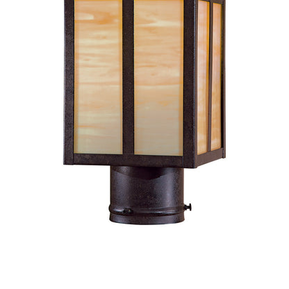 Scottsdale II Outdoor Post Light in Detail.