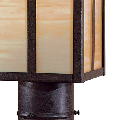 Scottsdale II Outdoor Post Light in Detail.