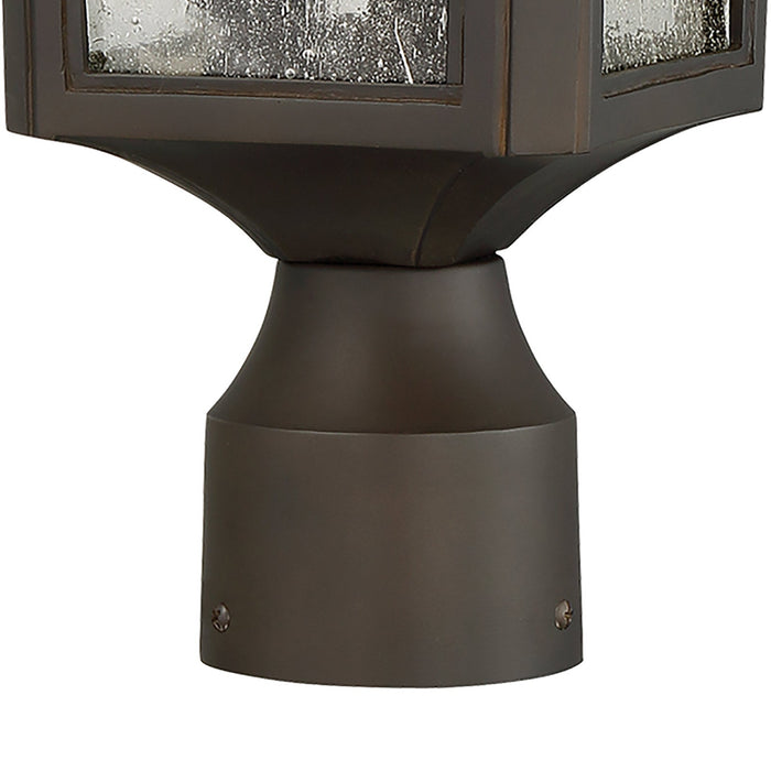 Solida Outdoor Post Light in Detail.