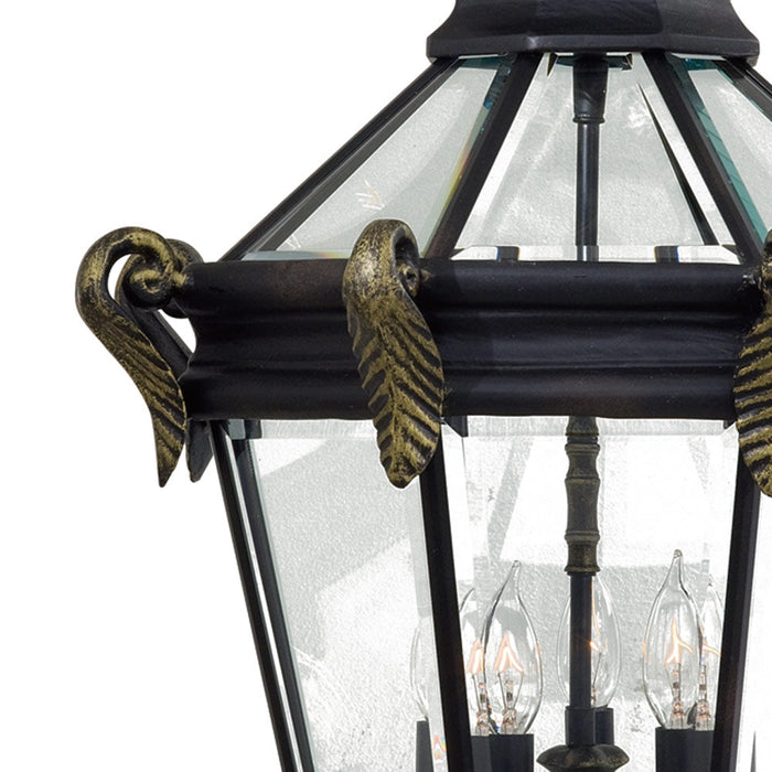 Stratford Hall Outdoor Pendant Light in Detail.