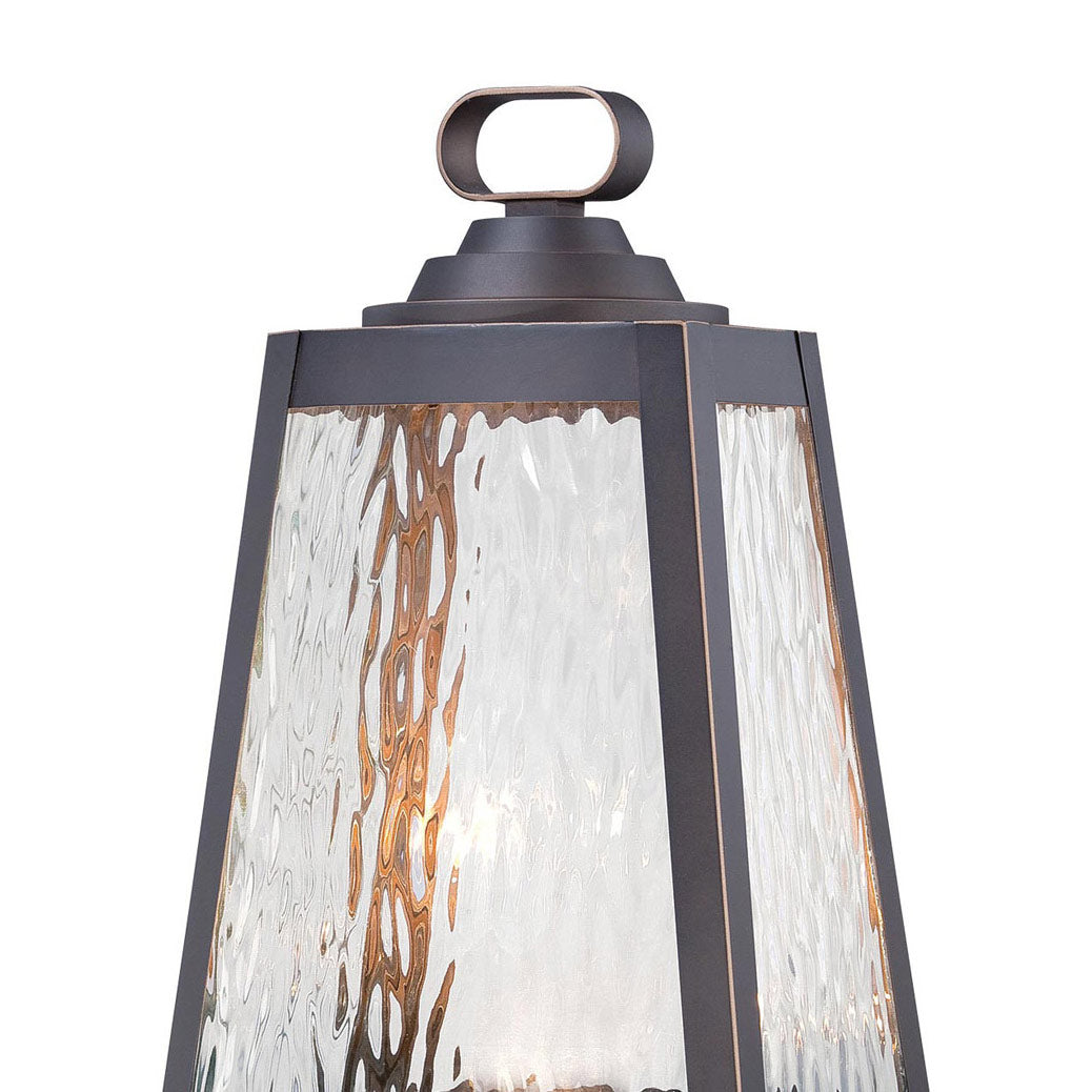 Talera Outdoor LED Post Light in Detail.