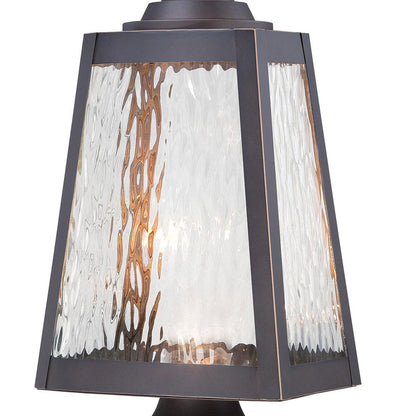 Talera Outdoor LED Post Light in Detail.