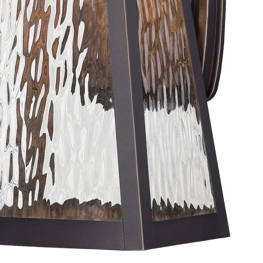 Talera Outdoor LED Wall Light in Detail.