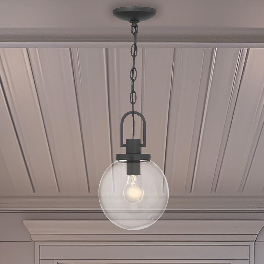 Wenston Outdoor Pendant Light in Detail.