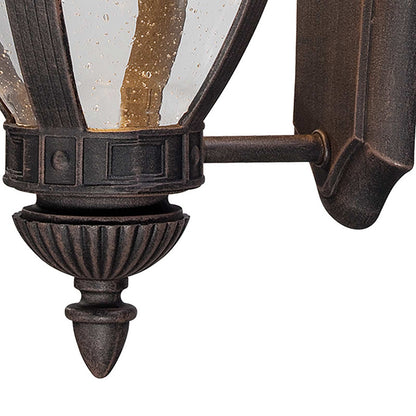 Wynterfield Outdoor LED Wall Light in Detail.