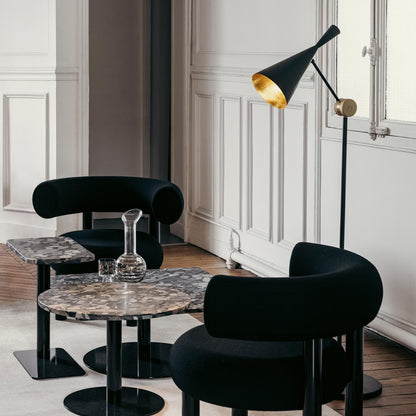 Beat LED Floor Lamp in living room.